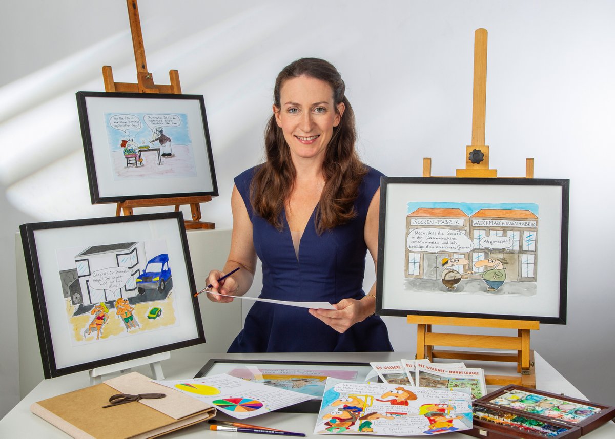 elisabethsemrad's tweet photo. Ich stelle diesen Samstag und Sonntag anlässlich der "Tage der Offenen Ateliers" meine Cartoons im Fotostudio Semrad in Wolkersdorf aus. Auch andere KünstlerInnen sind dabei. Wir freuen uns auf euer Kommen! ❤️
Samstag: 14-18 Uhr
Sonntag: 10-12 Uhr &amp; 14-18 Uhr
Fotostudio Semrad https://t.co/NvqVWTKLwO