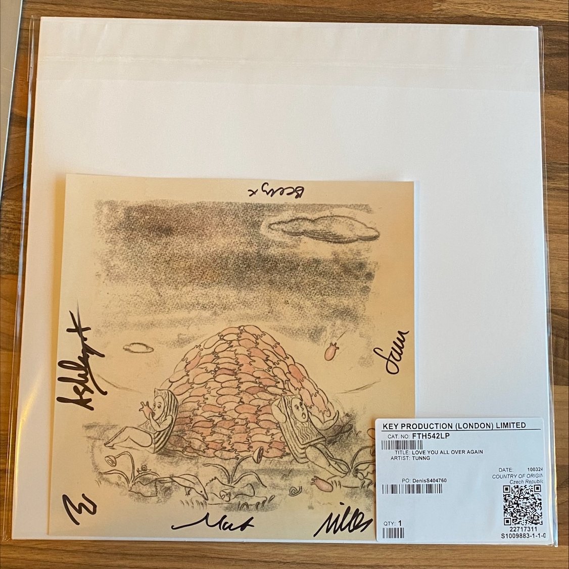 Norman Records (@normanrecords) on Twitter photo WIN! - A Signed Tunng Print & Test Pressing
One TP of 'Love You All Over Again' is up for grabs with a print signed by each band member.
Order a copy on vinyl before release day to be entered.
<a href="/thisistunng/">This is Tunng</a>
<a href="/fulltimehobby/">Full Time Hobby (archive)</a>
normanrecords.com/competitions/1… WIN! - A Signed Tunng Print & Test Pressing
One TP of 'Love You All Over Again' is up for grabs with a print signed by each band member.
Order a copy on vinyl before release day to be entered.
<a href="/thisistunng/">This is Tunng</a>
<a href="/fulltimehobby/">Full Time Hobby (archive)</a>
normanrecords.com/competitions/1…