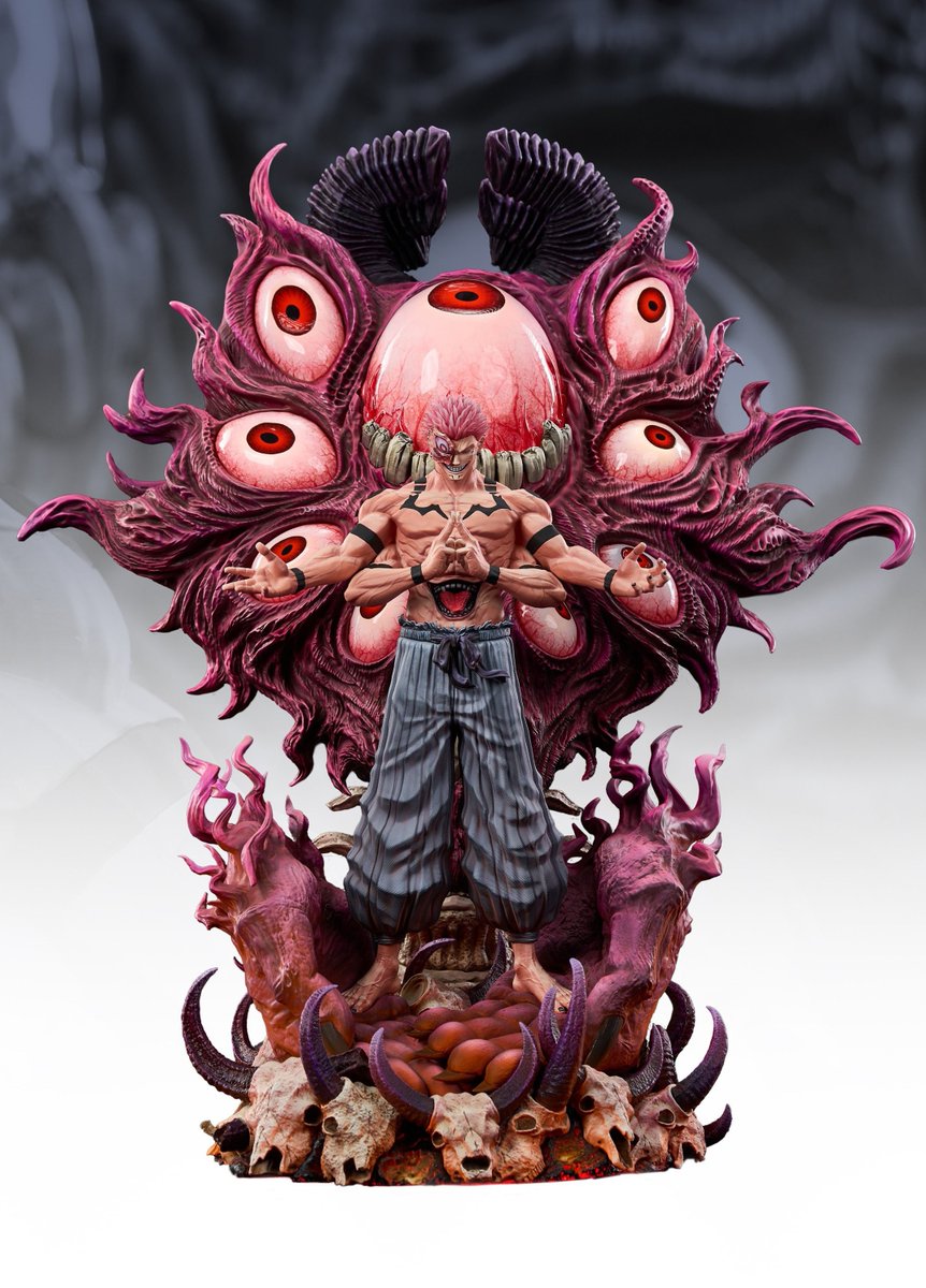 MyAlmightyHero's tweet photo. HELLO!??? THE FIRST ACTUAL TRUE FORM SUKUNA FIGURE FOR ALMOST 600 DOLLARS !!!??
(worth it tbh) https://t.co/CfNh79UcGk