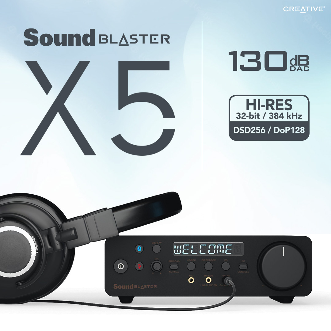 Sound Blaster X5 ヘッドフォンアンプ Sound Blaster X5 ヘッドフォン