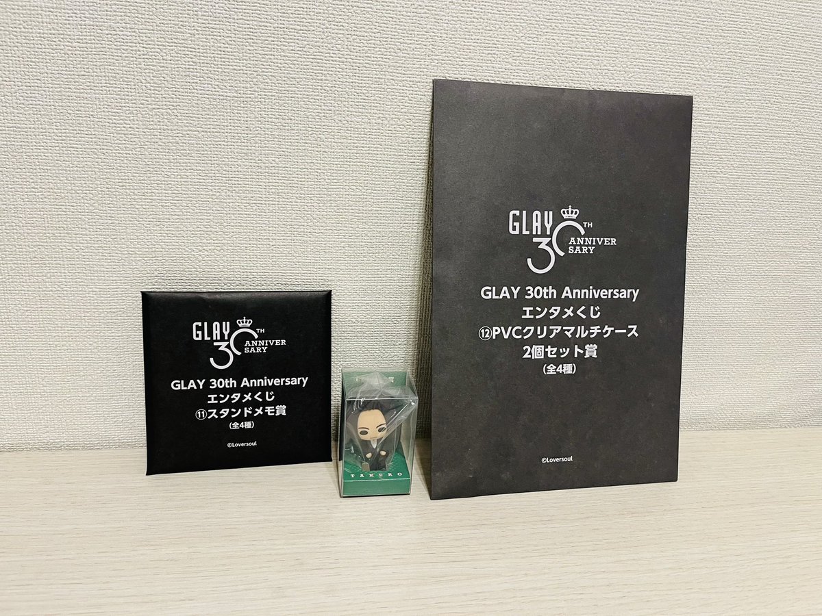 GLAYエンタメくじはこのような結果です！✨✨TERUさんJIROさん来てくれ