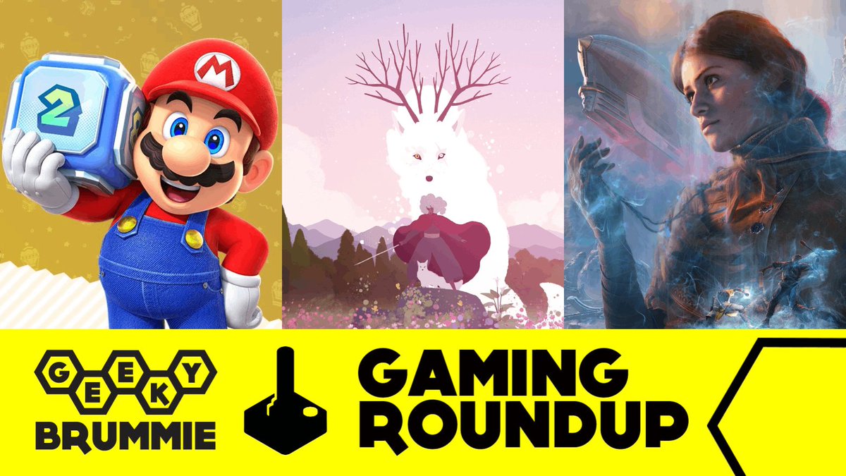 NEW GAMES!

Game of the Week goes to the beautiful Neva, while Mario Party is back to ruin your friendships

All this and more here: geekybrummie.com/gaming/neva-ma…
