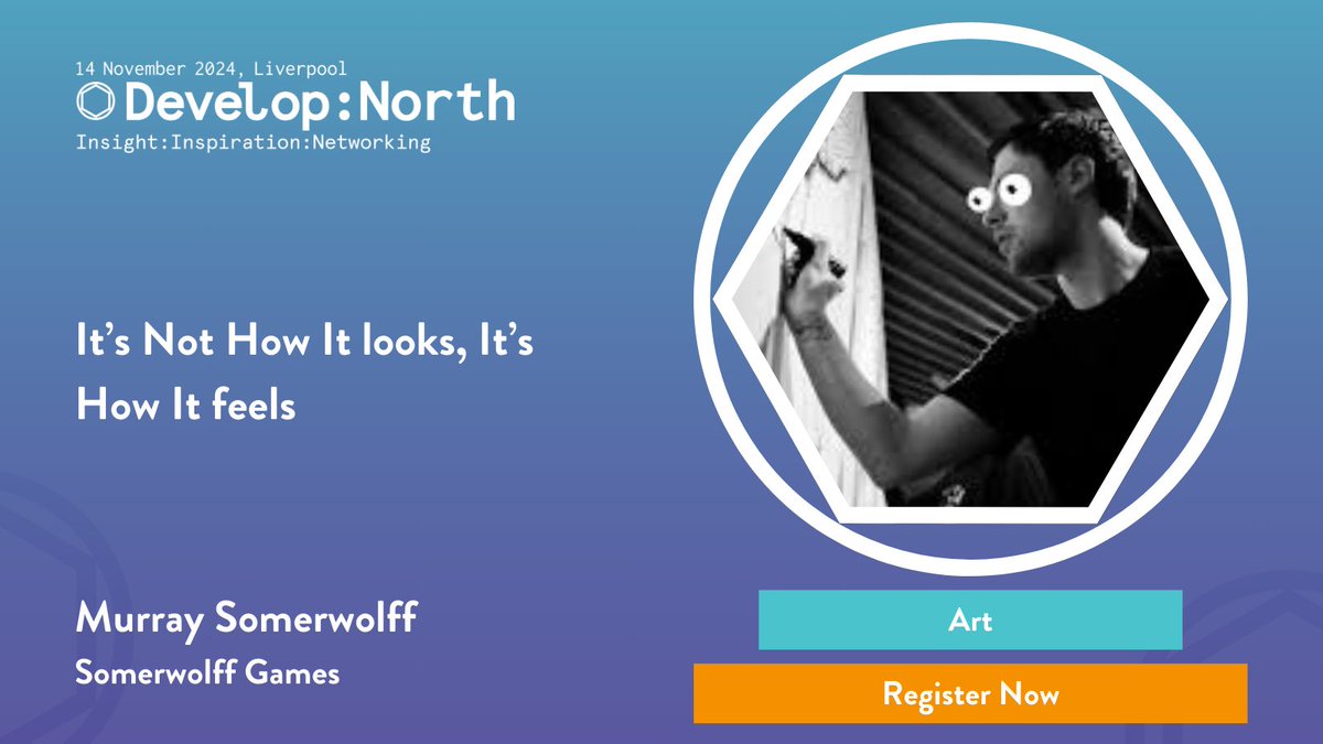 developconf's tweet image. Indie developer Murray Somerwolff (@PatattieMurray) will be speaking at Develop:North this November. Join him as he reflects upon his experience of Indie dev art making and the importance of delivering vibes. #DevelopNorth