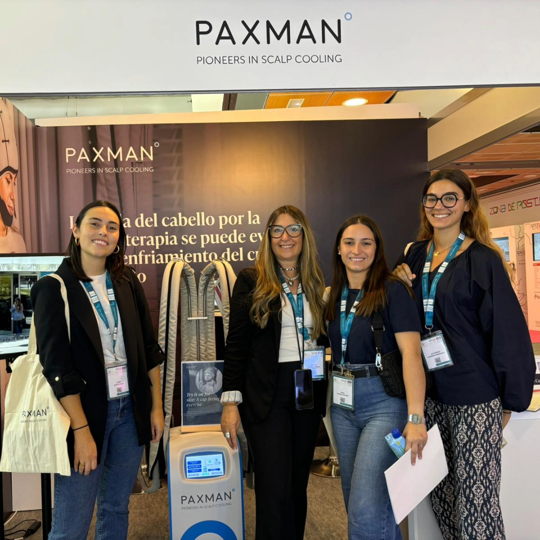 scalpcooling's tweet photo. Thank you to all of those who have visited us this week at stand 6 at #SEOM24, including @_SEOM President Dr César A. Rodríguez.

Join us for the final day of #SEOM24, come and visit the team! https://t.co/u8brBQtJh1
