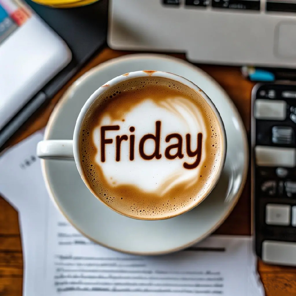 Offidtech's tweet photo. Happy Friday, welcome the weekend with a cup of coffee.
https://t.co/yKIoAcAH8n

#CoffeeLatteArt
#CoffeePrinting https://t.co/pV0s2fgxUF