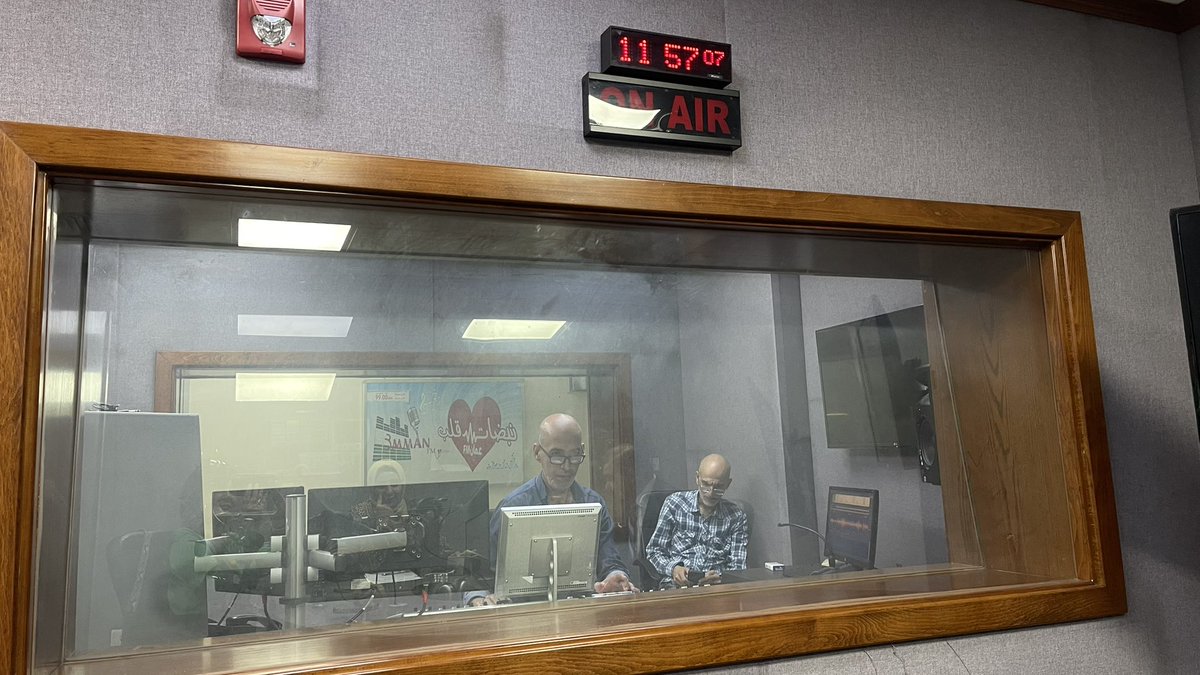 jotransparency's tweet image. Our CEO at @JrtvMedia joined Ms Najoud Majali on her radio program the #OpenShow on Jordan Radio, along with lawyer Dr. Muath Abu Dalu, to discuss “The Right to Access Information: Legislation and Implementation in Jordan”
A big thank you to Jordan Radio for the warm hospitality!