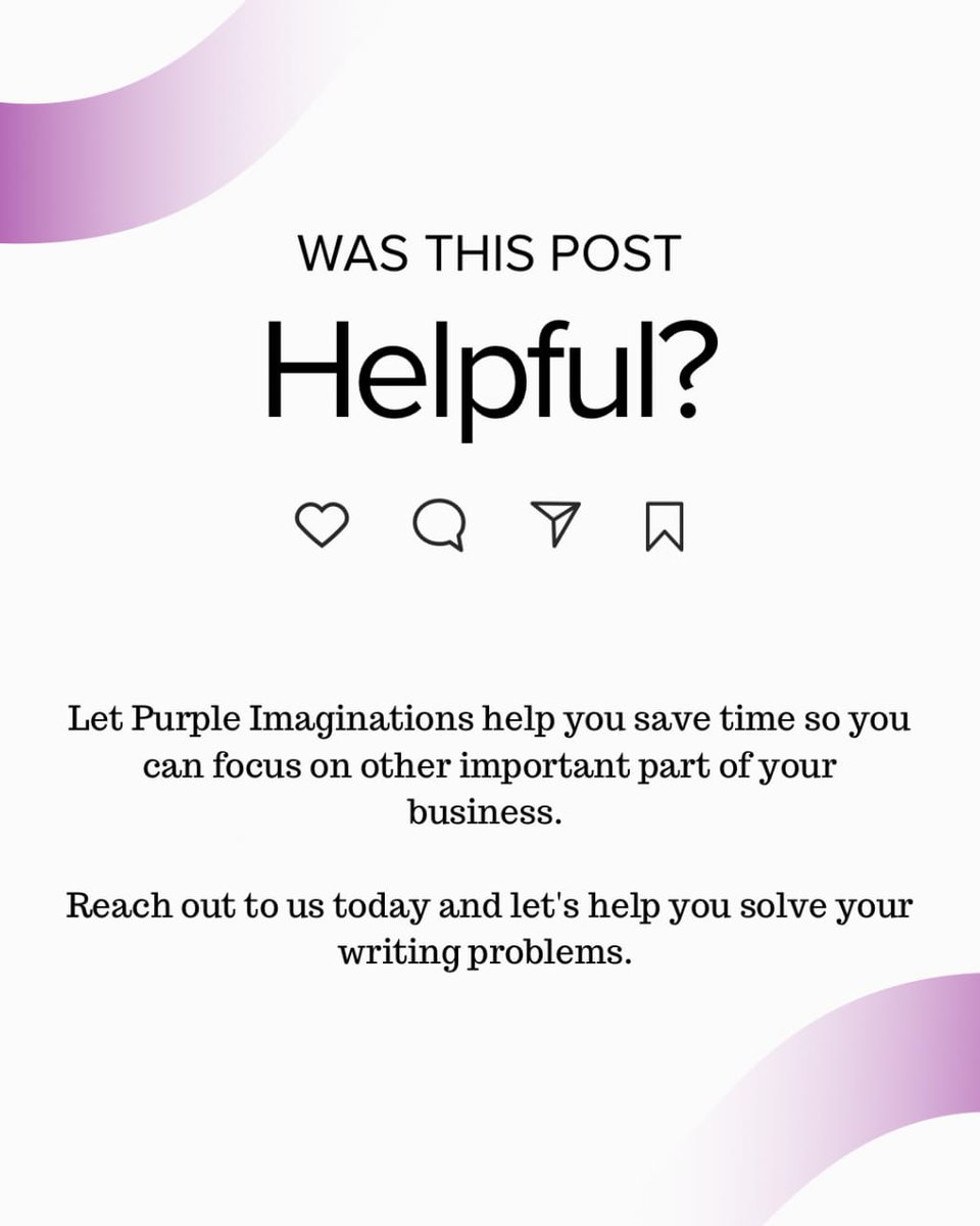 P_Imaginations_'s tweet image. Ready to take your brand to the next level?

Reach out to Purple Imaginations for all your writing needs!

#copywritingexperts #brandbuilding