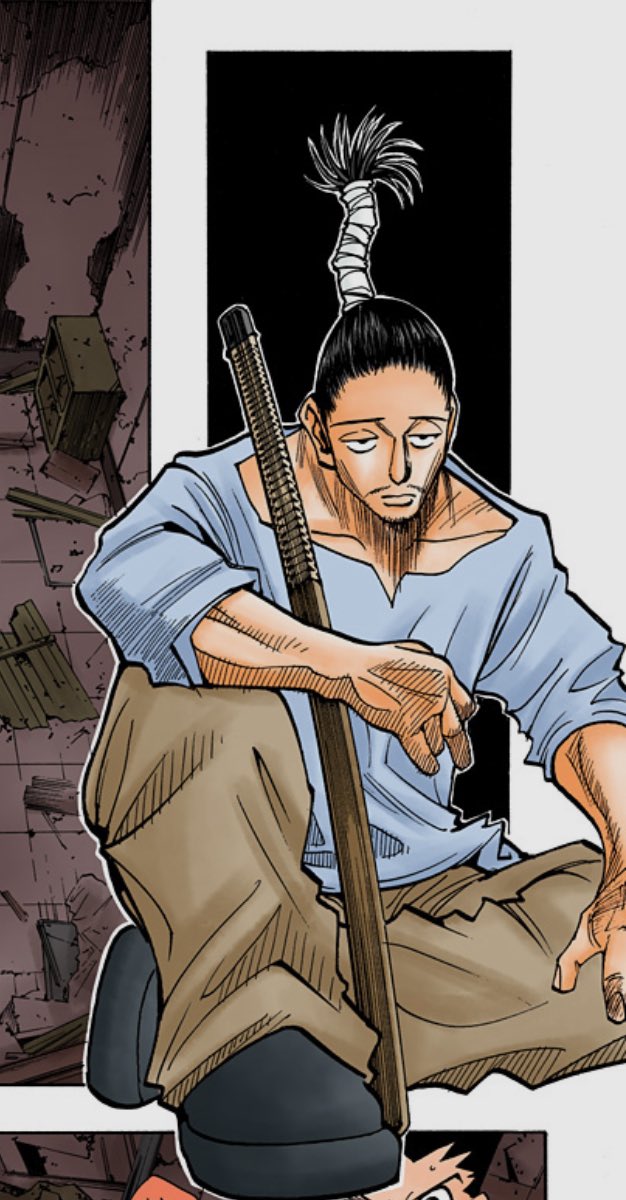 HUNTER×HUNTER ハンターハンター ノブナガ セル画 A8