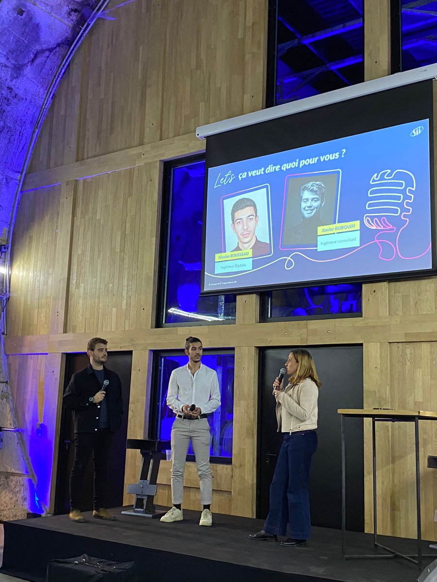 Hier nous étions à Bordeaux pour la #TournéeAgencesSII avec Eric Matteucci, Charles Mauclair et Maud Lorant !  

Actualités, perspectives 2025, marque employeur...

⬇ L'occasion de faire monter sur scène deux de nos collaborateurs pour parler de leur parcours.
