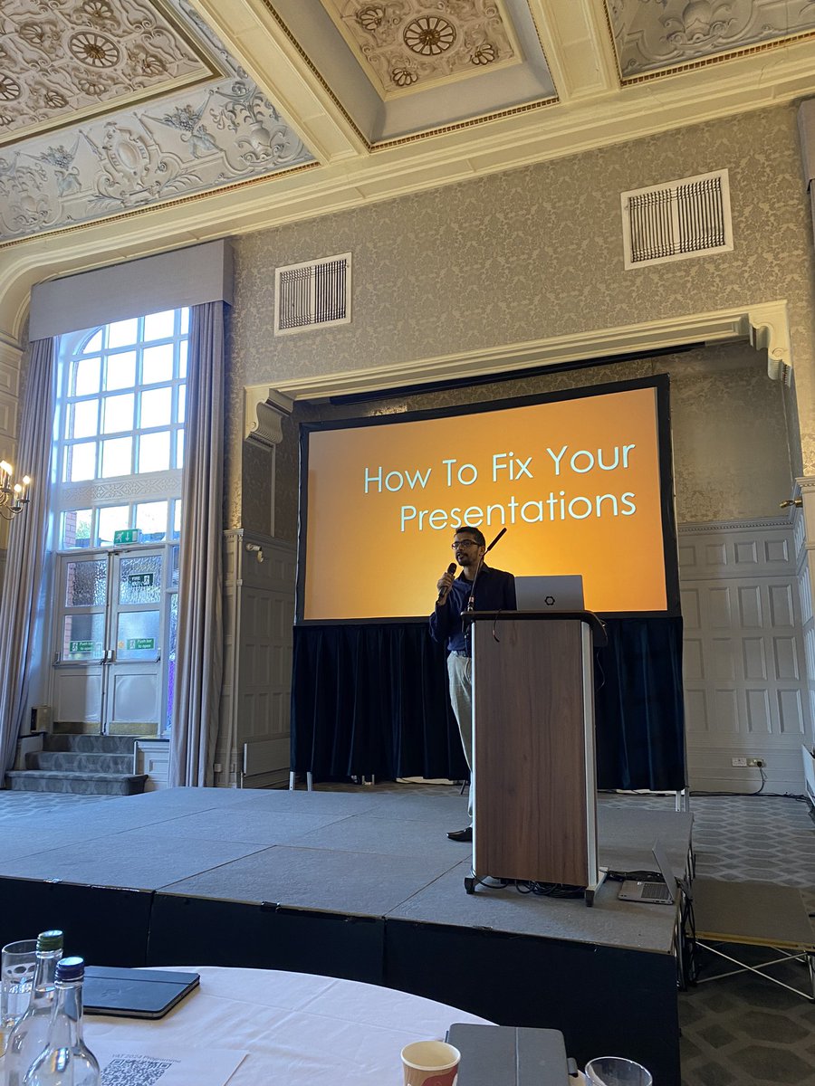 Louise (@drloumur) on Twitter photo Now we have Dr Raj Chowdhury giving us some insight into polishing our presenting skills <a href="/shefgascat/">Sheffield CAT</a> #YorkshireAnaestheticTraineeConference2024 Now we have Dr Raj Chowdhury giving us some insight into polishing our presenting skills <a href="/shefgascat/">Sheffield CAT</a> #YorkshireAnaestheticTraineeConference2024