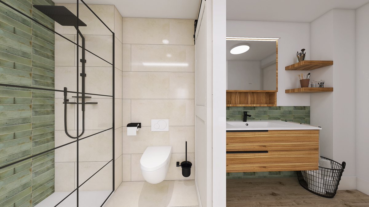 Nuestros clientes tenían una visión clara: lavabo integrado en el dormitorio, transformando el espacio en un elegante y funcional tocador. 💫

Optimiza cada rincón para una experiencia cotidiana más cómoda y personalizada. 🛁💆‍

¿Te imaginas despertarte en un espacio así? 😍