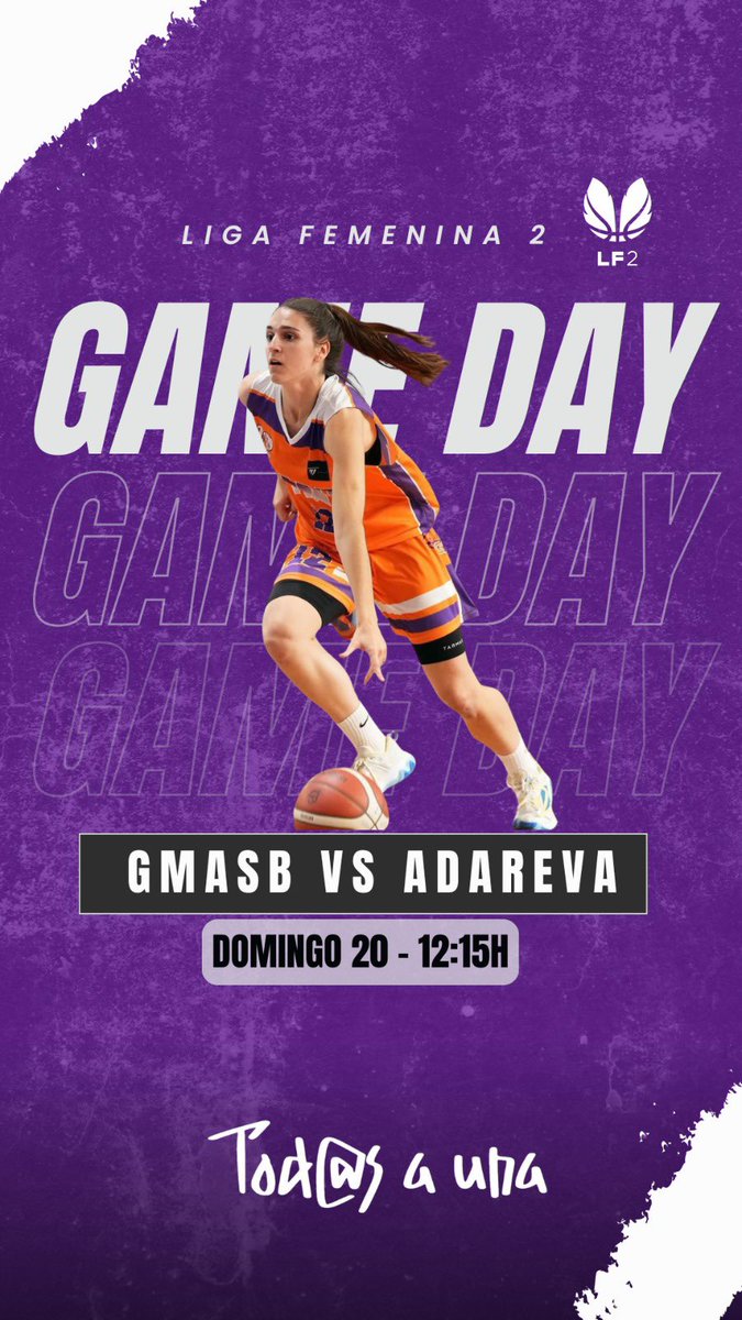 ‼️DOMINGO NOS VEMOS EN CASA‼️

📊Las Chicas de <a href="/QuiqueGutierre3/">Quique Gutierrez</a> Quieren volver a llenar el pabellón de Fuentenueva y conseguir otra victoria en casa 🏠 

🆚 <a href="/CBADAREVA/">CB Adareva Tenerife</a> 
📍Fuentenueva 
🗓️ 20/10/2024
⌚️ 12:15H

💜Familia púrpura, no podéis faltar 

#TodosAUna 
#Foreverpurple💜 👑
