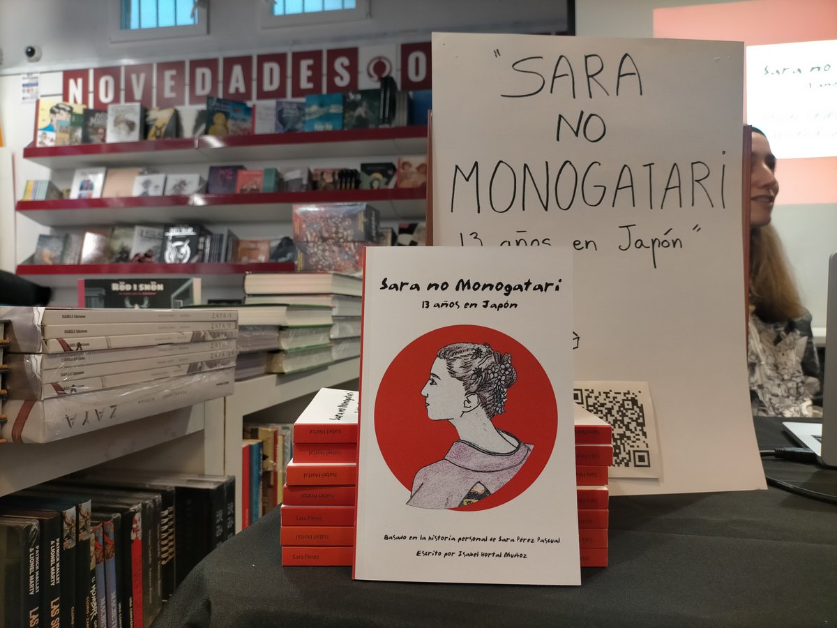 Buenos días, amigos. Hoy os traemos un artículo de nuestro cuervo <a href="/JMesado_Autor/">Jesús Mesado</a>, que hace unos días acudió a la Presentación del libro «Sara no Monogatori: 13 años en Japón» escrito por Isabel Hortaz y basado en la historia de Sara Pérez Pascual.

vuelodecuervos.blogspot.com/2024/10/presen…