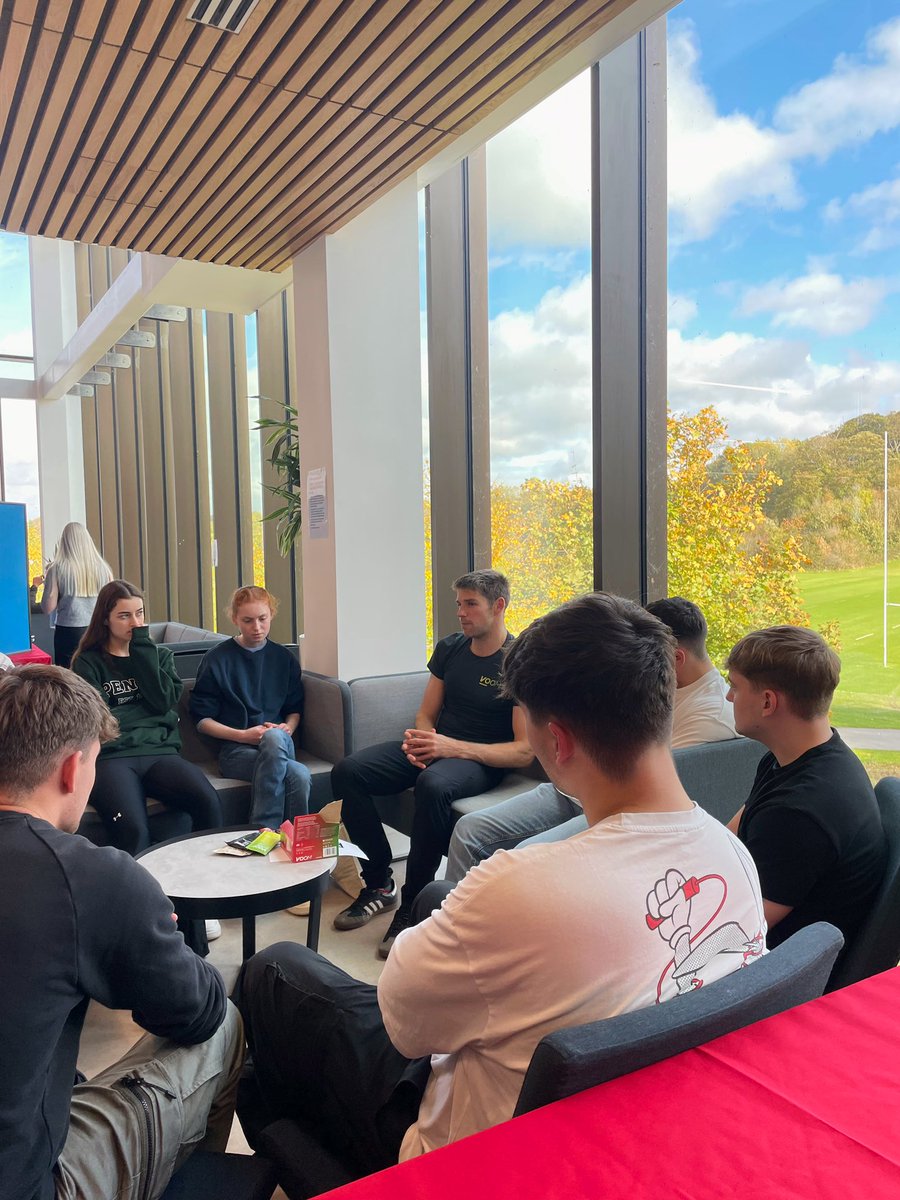 LU_SportsExSci's tweet photo. Amazing afternoon organised by @SallyJen_90 for our 1st years! Networking with loads of local businesses &amp; organisations 🤩 inc. Beu from @VoomNutrition, Eleanor and Lewis from @BFCYouthAcademy, CrossFit coach Oakley, &amp; Rachel from Strong Girls Squad, thank you all for coming! https://t.co/u5JKX3iZ6Y