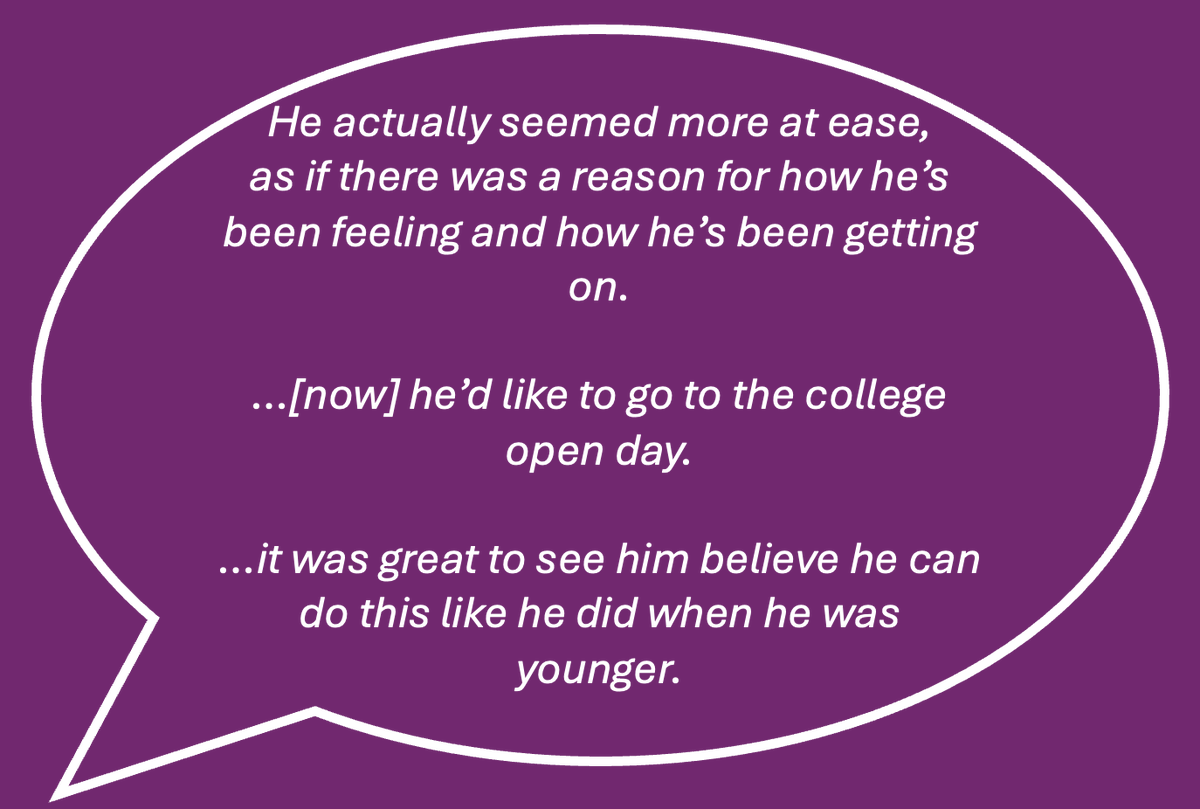 NHS Forth Valley Speech & Language Therapy (@slt_fv) on Twitter photo A good news story now from a young person we work with in FV. This was powerful feedback from their parent, about the impact getting a diagnosis of DLD made. M's now feeling confident to advocate for himself and what he needs, and seeing hope for the future. ☺️#DLDday <a href="/RADLDcam/">RADLDcampaign</a> A good news story now from a young person we work with in FV. This was powerful feedback from their parent, about the impact getting a diagnosis of DLD made. M's now feeling confident to advocate for himself and what he needs, and seeing hope for the future. ☺️#DLDday <a href="/RADLDcam/">RADLDcampaign</a>