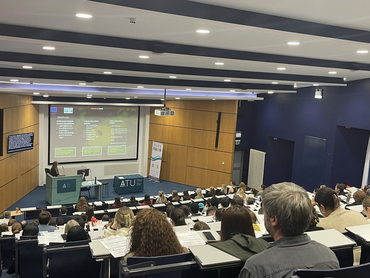 Lovely atmosphere and some great science at the SURE 2024 #sure2025 conference I <a href="/atu_ie/">Atlantic Technological University</a> well done to all the presenters and organisers