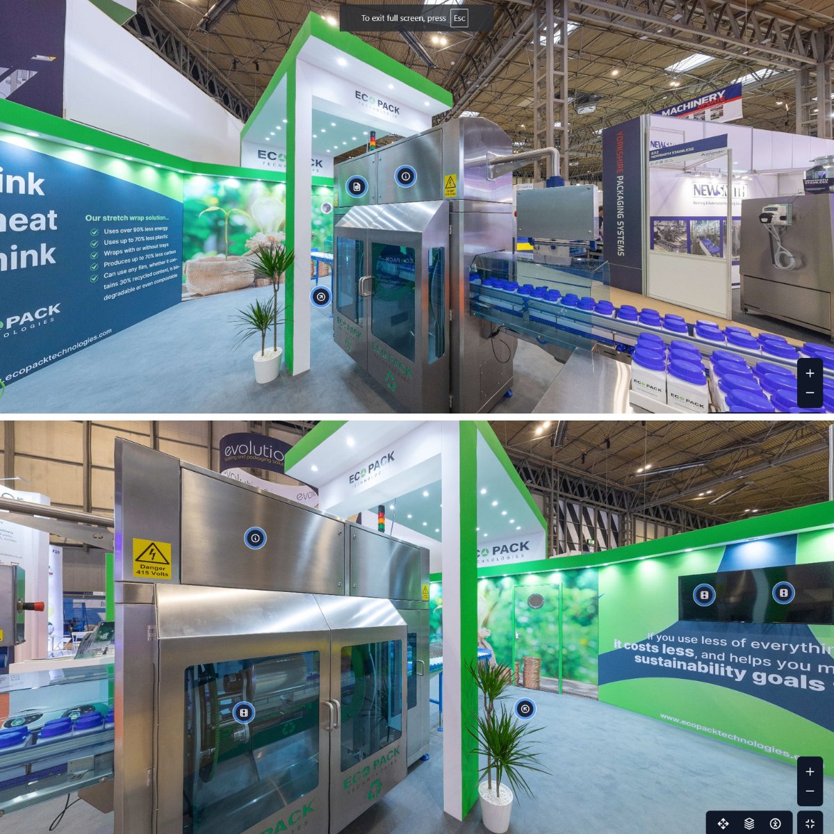 If you didn't get chance to visit our stand at the #PPMAShow at the end of September, you still can!

Click the link below for a virtual 360 tour of our stand and find out about our low-cost, low-carbon #stretchwrap solutions.

pxlbake.com/published/66fb…