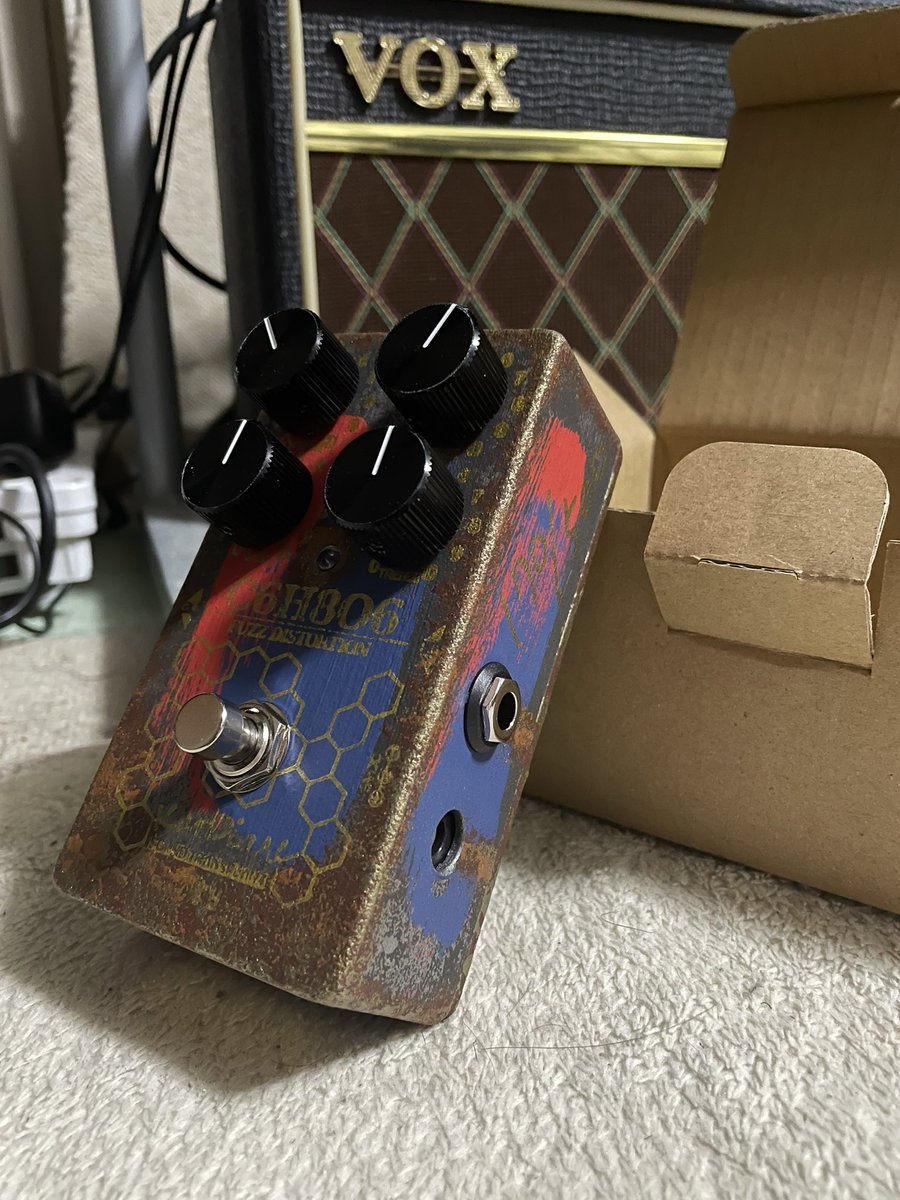 bd0122ishun's tweet photo. my new gear
初めてのエフェクターからkardian三台目
セロトニン
ニトログリセリンM6 add CBF
ビタミンC Super Lucky 7

ひとまず自分好みのセッティング探しますか https://t.co/tTVME74IxS