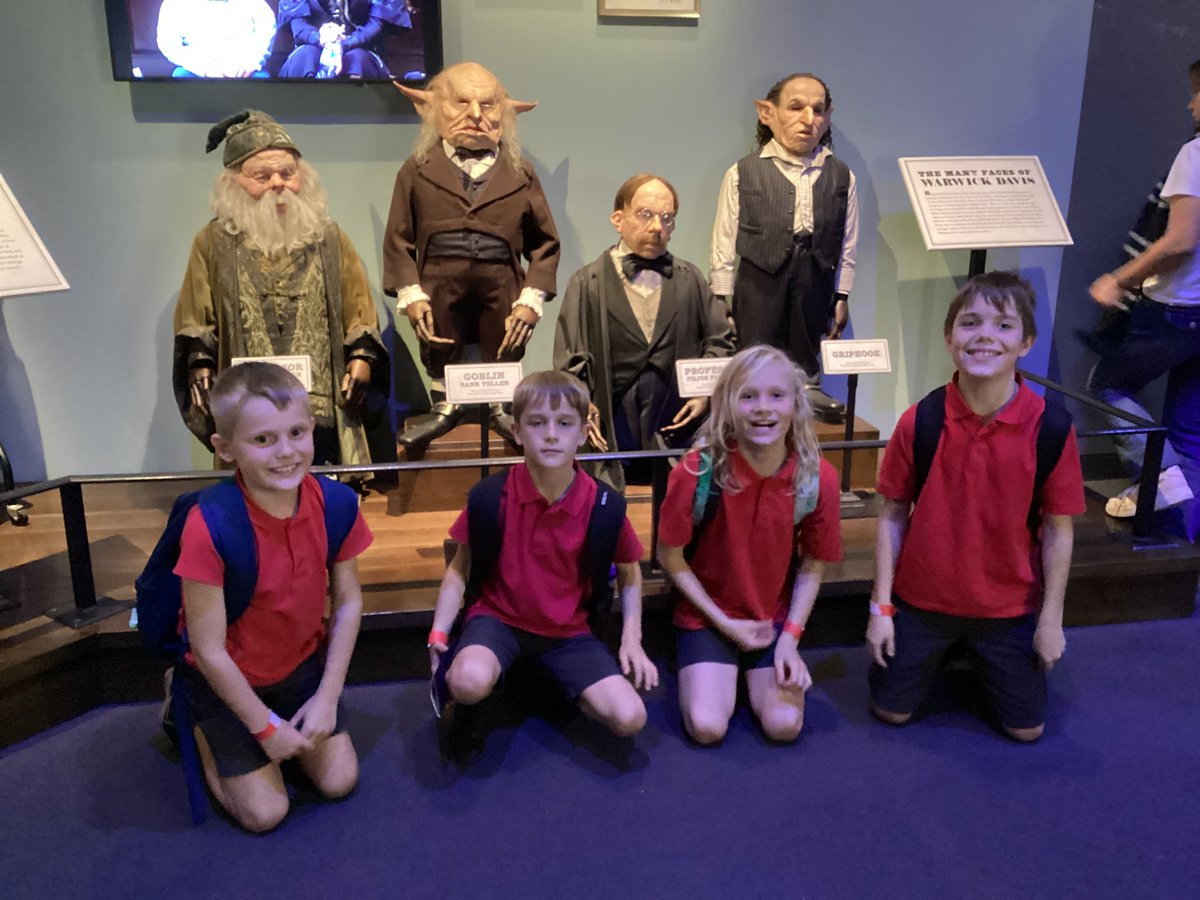 PPSMrsGooding's tweet photo. Year 5 had an incredible, magical day at Warner Bros. Harry Potter Studios yesterday. We were so proud of their impeccable behaviour - which meant a tourist made a point of telling us how impressed they were! Bendigedig! ✨🪄🧌@PPSMrsBaxter https://t.co/SLzLYCGYem