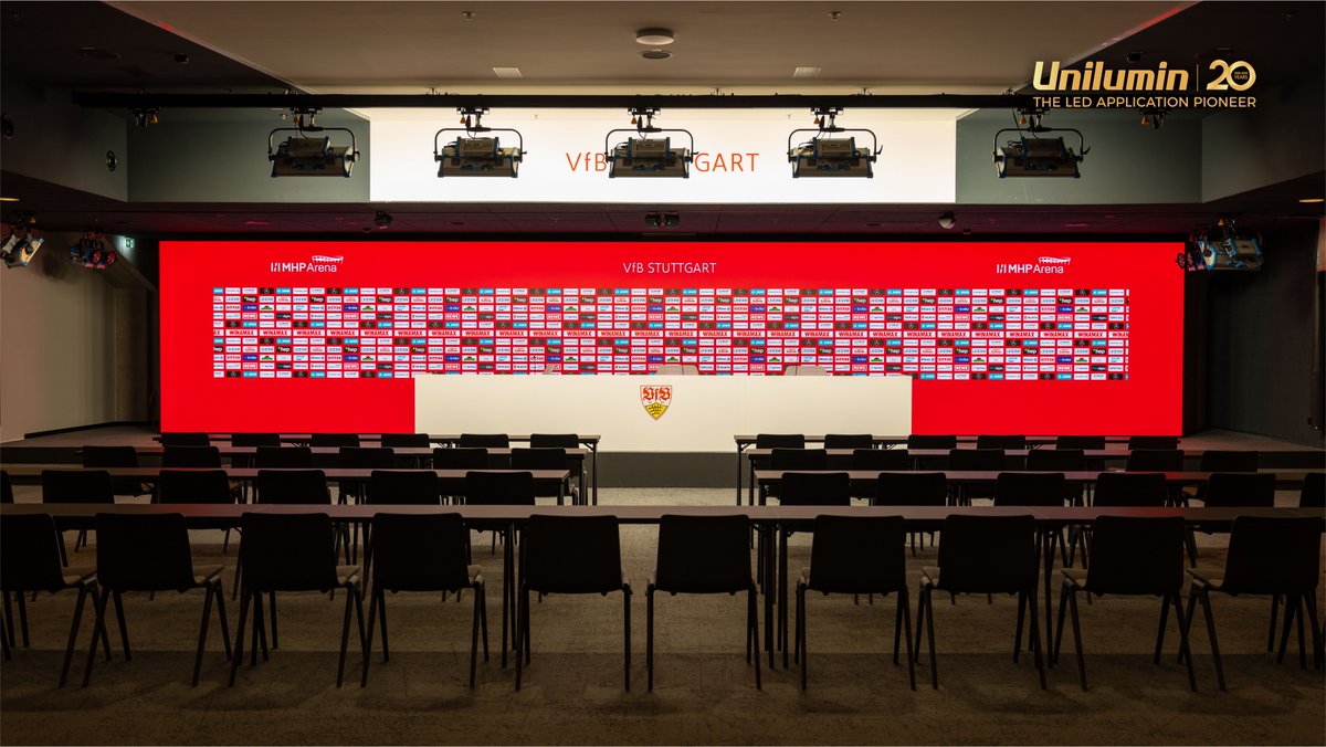 UniluminDisplay's tweet image. Unilumin is thrilled to partner with @VfB in transforming the #MHPArena in Germany! With 400+ sqm of cutting-edge #LEDdisplays of multi-product lines across 9 key locations, we've enhanced the functionality and ambiance of the venue and left visitors with a memorable experience.