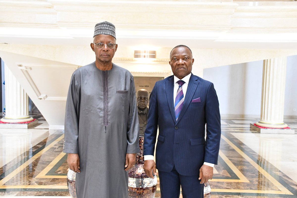 MaepGabon's tweet photo. Présente sur le territoire gabonais pour accompagner les autorités de la Transition en vue d'un retour progressif à l'ordre constitutionnel, la délégation du MAEP CONTINENTAL, conduite par le Dr Ousmane Diallo, membre du Panel des Eminentes Personnalités de l'organisme https://t.co/U1FXjpGw9D