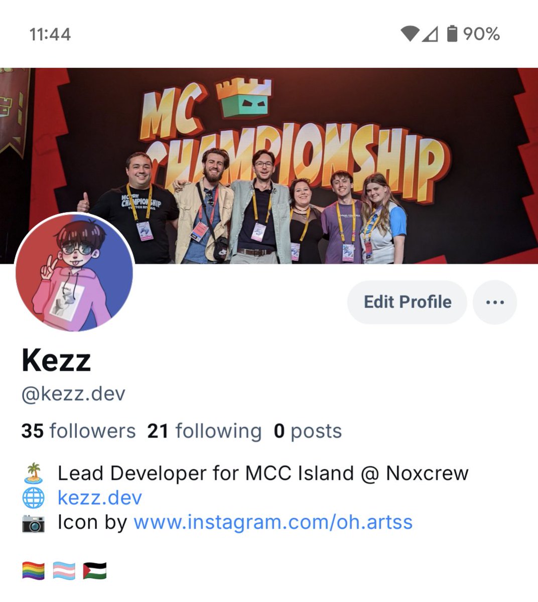 kezzdev's tweet image. hello gamers! come find me on the butterfly app :) 

gonna be here a lot less following the recent tos changes and ai stuff! &amp;lt;3