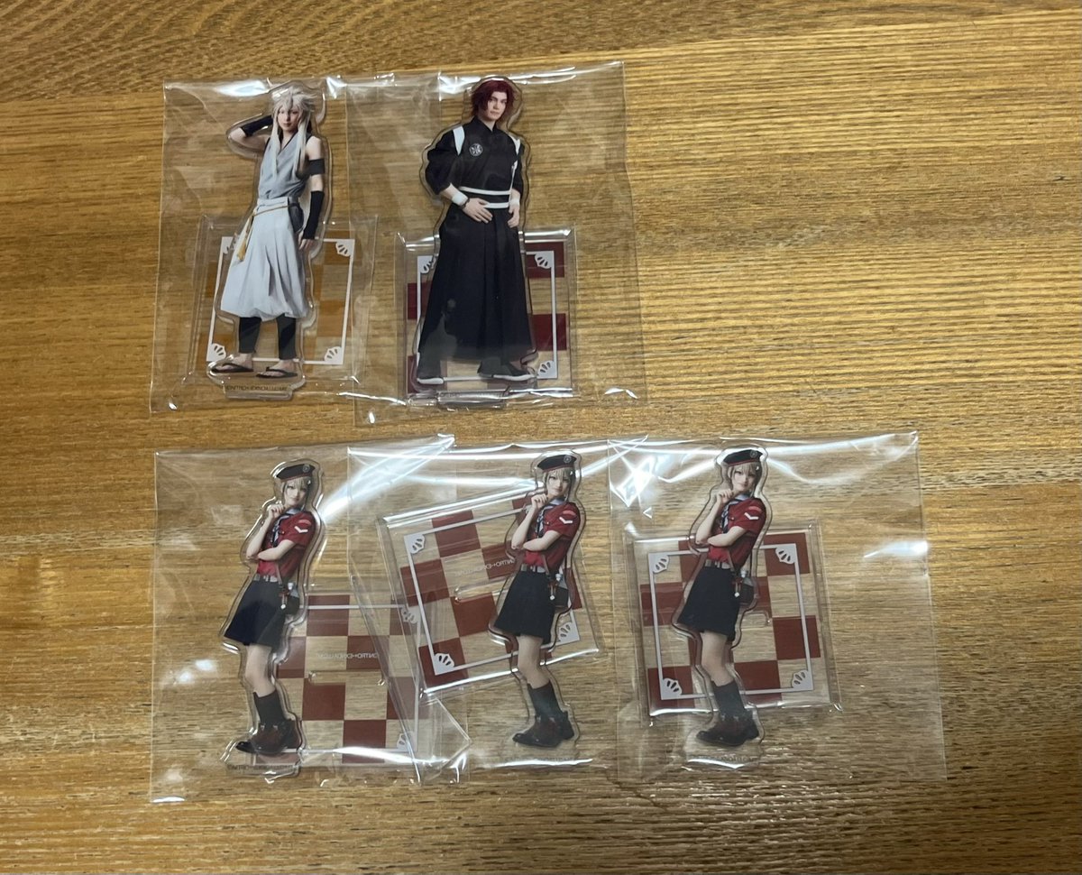 【交換】ミュージカル刀剣乱舞 刀ミュ 祝玖寿 乱舞音曲祭 アクスタ 

譲
★髭切
☆豊前 鶴丸 松井 長谷部
♪明石 清麿 大般若 一期 南泉 陸奥守
小狐丸 蜻蛉切 日向

求
長義または定価+送料
★は交換のみ
☆は2枚目から同数以上お迎えください

郵送、品川〜川崎、神奈川公演(27.29.12/1)お手渡し