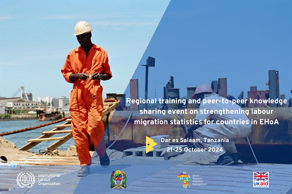 EHoALabourMig's tweet photo. By improving the quality and consistency of labour migration statistics, countries in the East and Horn of Africa can create data-driven policies that enhance labour market outcomes and support sustainable development.
#DataDrivenMigration
#StrengtheningMigrationStats https://t.co/aKSTmyODfw