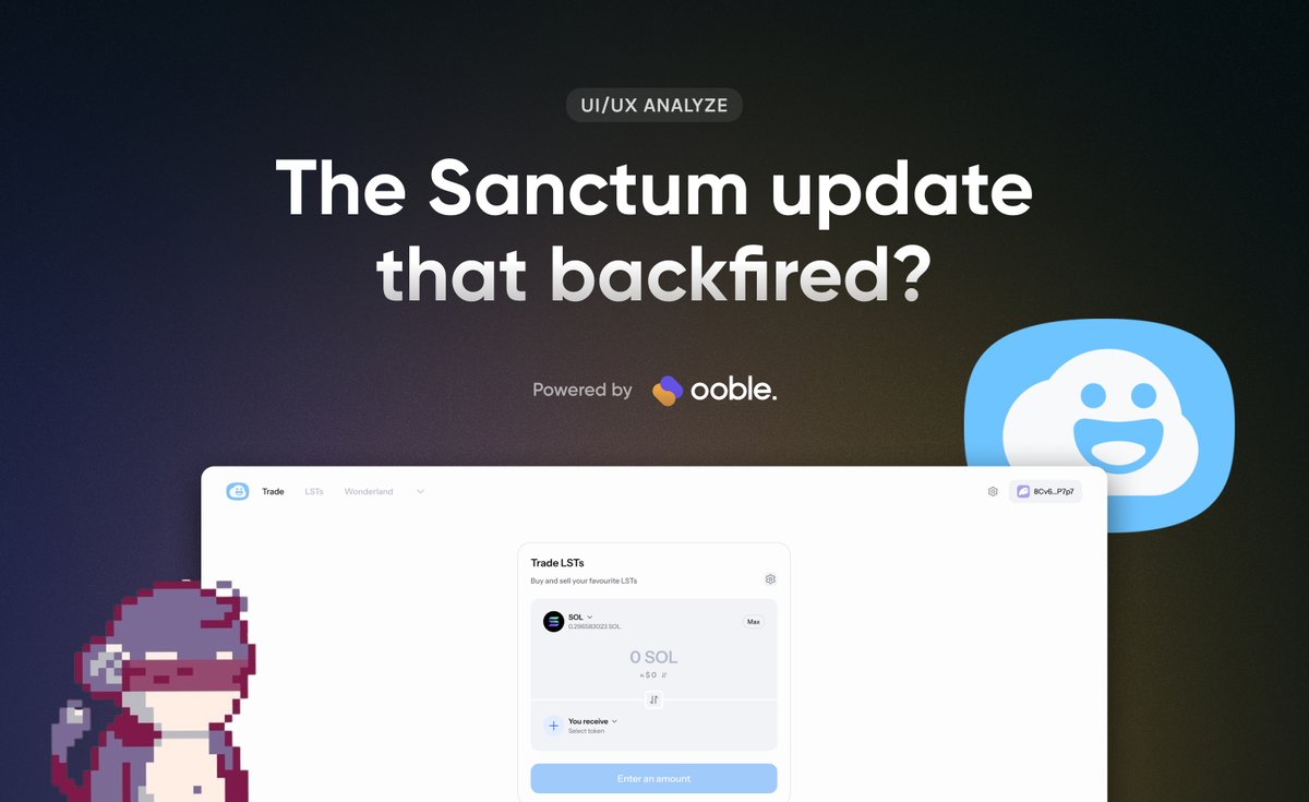 Tom ✧ Ooble Studio (@tomboutin_) on Twitter photo Sanctum’s UI/UX Redesign: A Step Backwards? 🧐
<a href="/sanctumso/">sanctum ☁️</a>'s updated UI goes modern, but balancing design with functionality and identity is crucial. Here's what we can learn. 🧵⬇️ Sanctum’s UI/UX Redesign: A Step Backwards? 🧐
<a href="/sanctumso/">sanctum ☁️</a>'s updated UI goes modern, but balancing design with functionality and identity is crucial. Here's what we can learn. 🧵⬇️