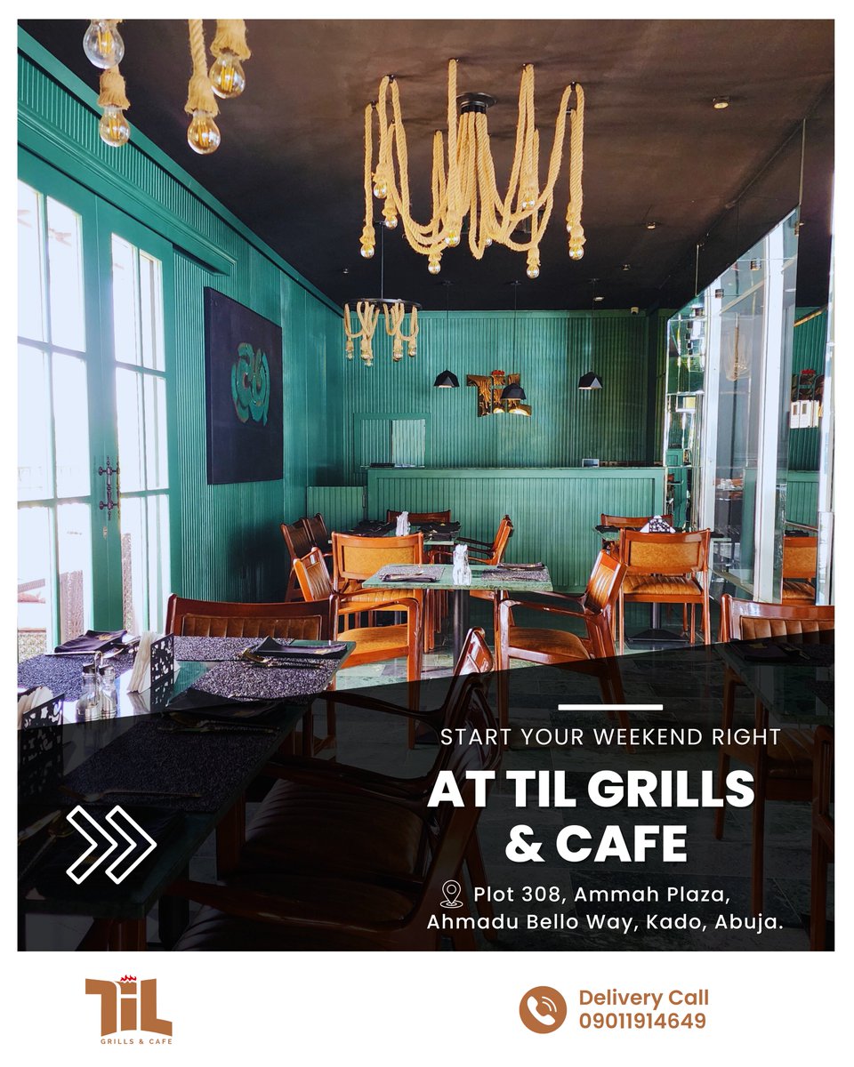 TilGrills's tweet photo. Good food, good mood, and even better vibes! It’s finally Friday! 📷

#FridayVibes #GoodFoodGoodMood #WeekendEats #FoodieFriday #TilGrillsAndCafe
#abujatwittercommunity https://t.co/uRvGtoocJT