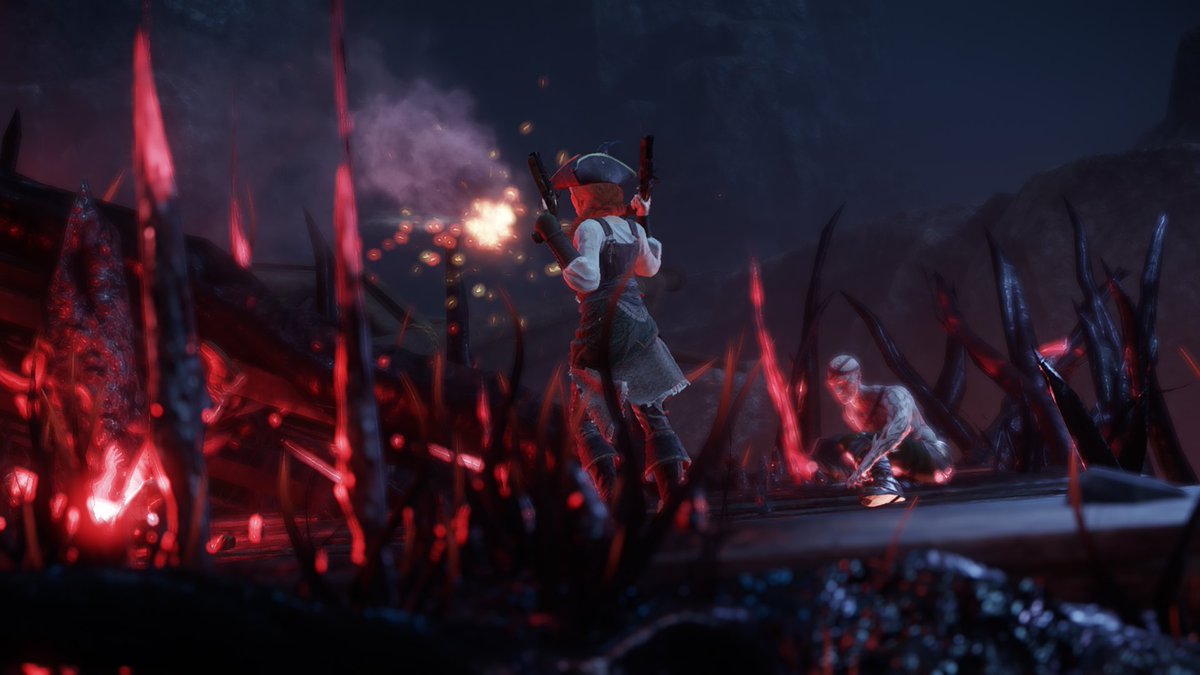 It’s quite amazing who you come across washed up on Aeternum. Some hope to make it back to civilisation… it is a forlorn hope, sadly… #VirtualPhotography #NewWorldAeternum #NewWorld #videogames