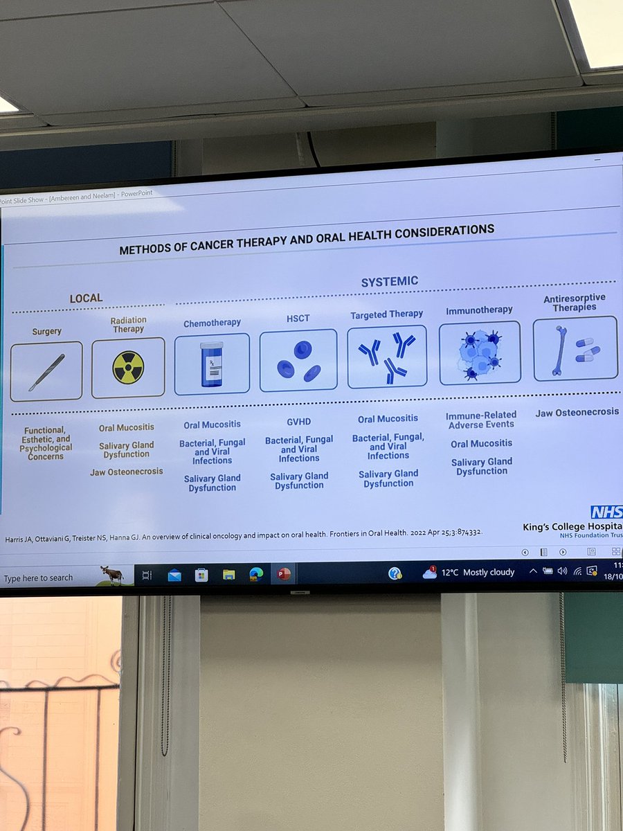 BDA Oncology Specialist Group tweet media
