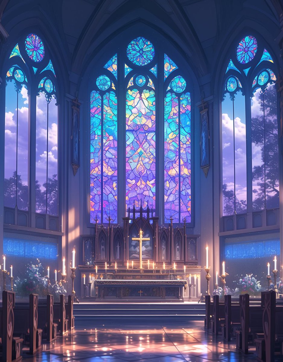 nobuneju's tweet photo. ｡.｡.｡:+* ﾟ ゜ﾟ *+:｡.｡｡.｡
·.⟡❄#フリー素材❄⟡.·

✝️美しい教会背景✝️
教会素材が少なくお困りと聞いたので💙

いいね❤とRP♻で使用🆗
🆖自作発言、二次配布、商用利用

#TRPG素材 #背景素材 #Vtuber素材
#おはようVtuber素材 #おやすみVtuber素材 #IRIAM素材 #Vtuberフリー素材 #のぶねじゅ素材