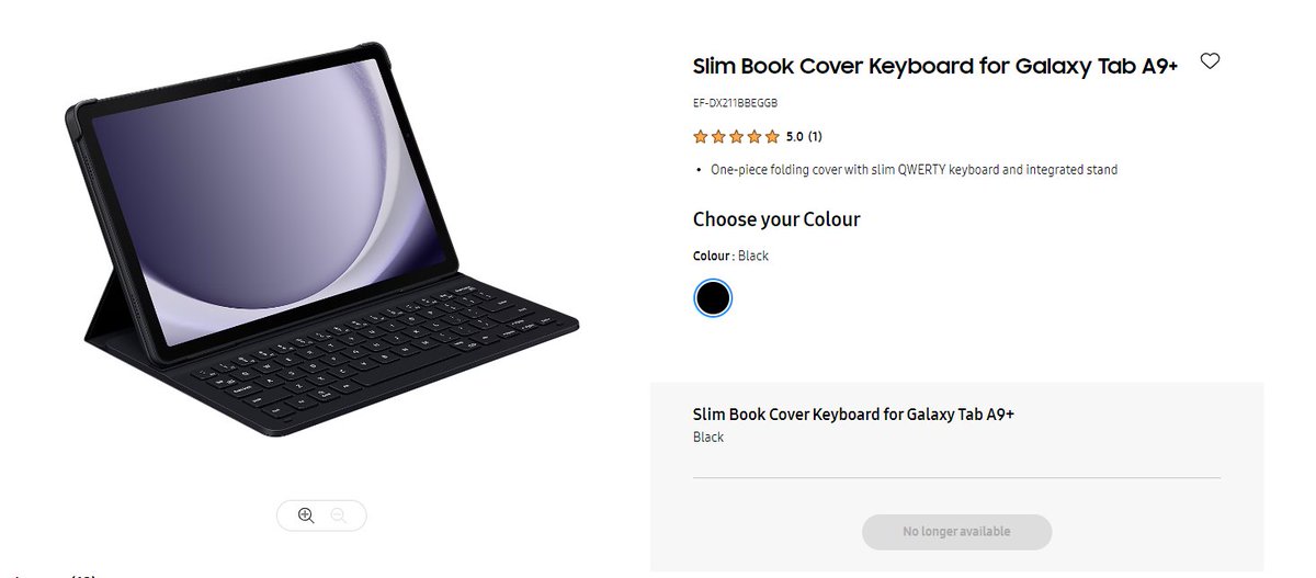 ChandlerEDIO's tweet photo. I need some help! 

Looking to source 5 x Slim Book Cover Keyboard for Galaxy Tab A9+(EF-DX211BBEGGB) but #Samsung no longer stock them! Are there any UK retailers that do?
@JohnLewisRetail 
@Argos_Online 
@verynetwork 
@currys 
@CurrysServices 
@SamsungUK 
#galaxytaba9 https://t.co/XOXTrD8y3F