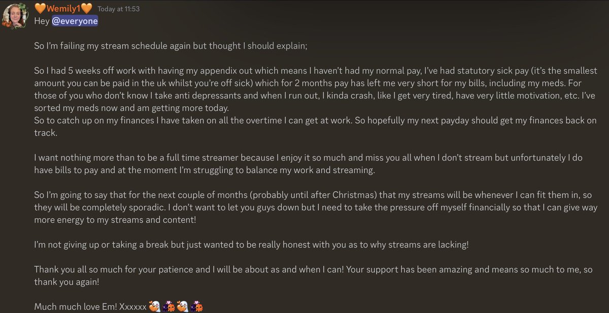 A little update 🧡🧡🧡