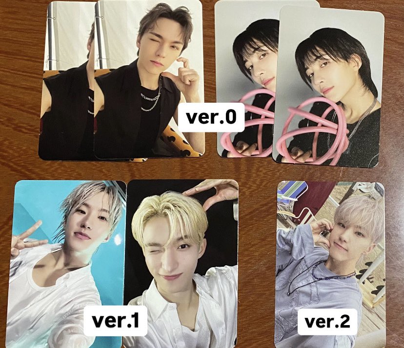 _O8O8_ss's tweet photo. SEVENTEEN SPILL THE FEELS セブチ トレカ 交換

【譲】ジョンハン ホシ ドギョム バーノン

【求】エスクプス スンチョル 画像2枚目(💗優先)

バージョン違いでも可能です🙆🏻‍♀️

郵送での交換📮

お気軽にコメント、dmお願いします🎀 https://t.co/8CIHjOdMLm