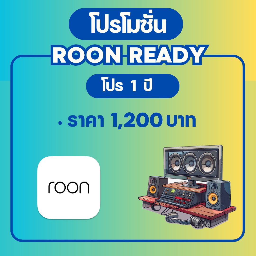 StreamingSHOP36's tweet image. #โปรโมชั่น Roon 12  months