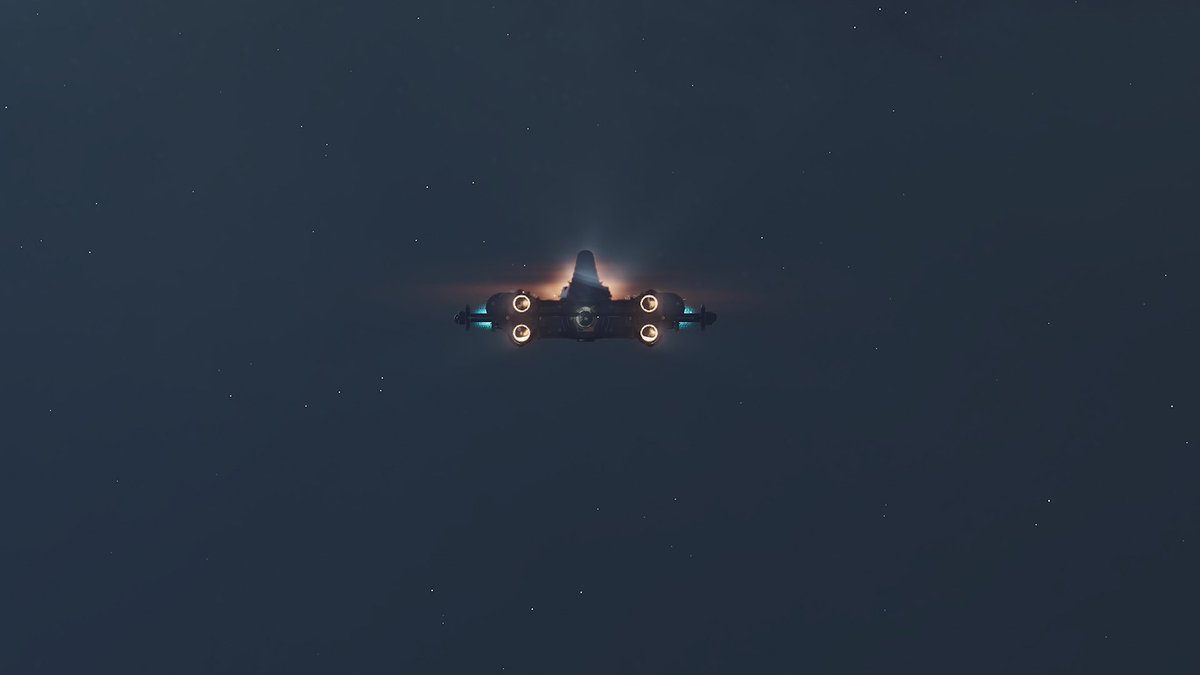 starshipwright's tweet photo. Itz so smol 🥺 #starfield #microship #starfieldships https://t.co/tGVM4vBP7i