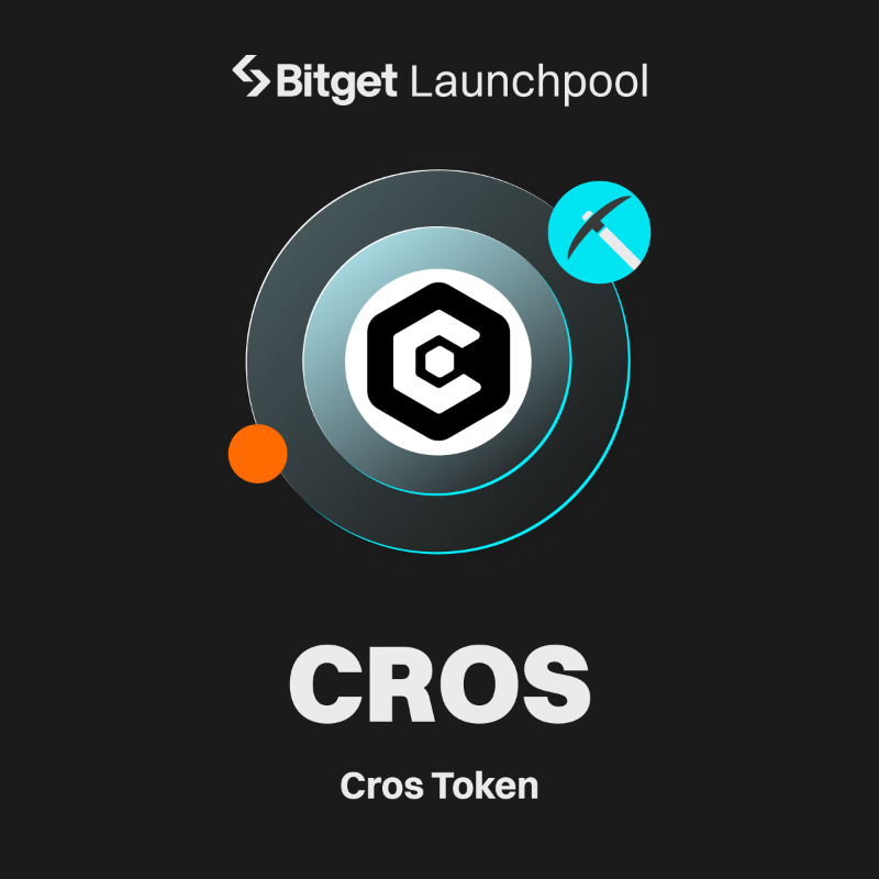 bitget's tweet photo. Introducing $CROS @CrosWorlds on #Bitget Launchpool 

⛏️ Lock $BGB and $USDT to share 11,666,700 CROS! 

⏰ Locking period: Oct 21, 11:00 AM – Oct 29, 11:00 AM (UTC) 

➡️ Join here: https://t.co/Yzp2AN8f8G