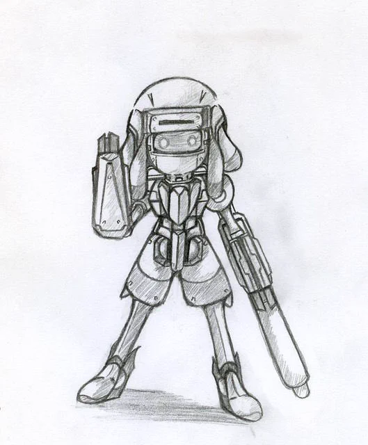 昔適当に描いたメカ達( 