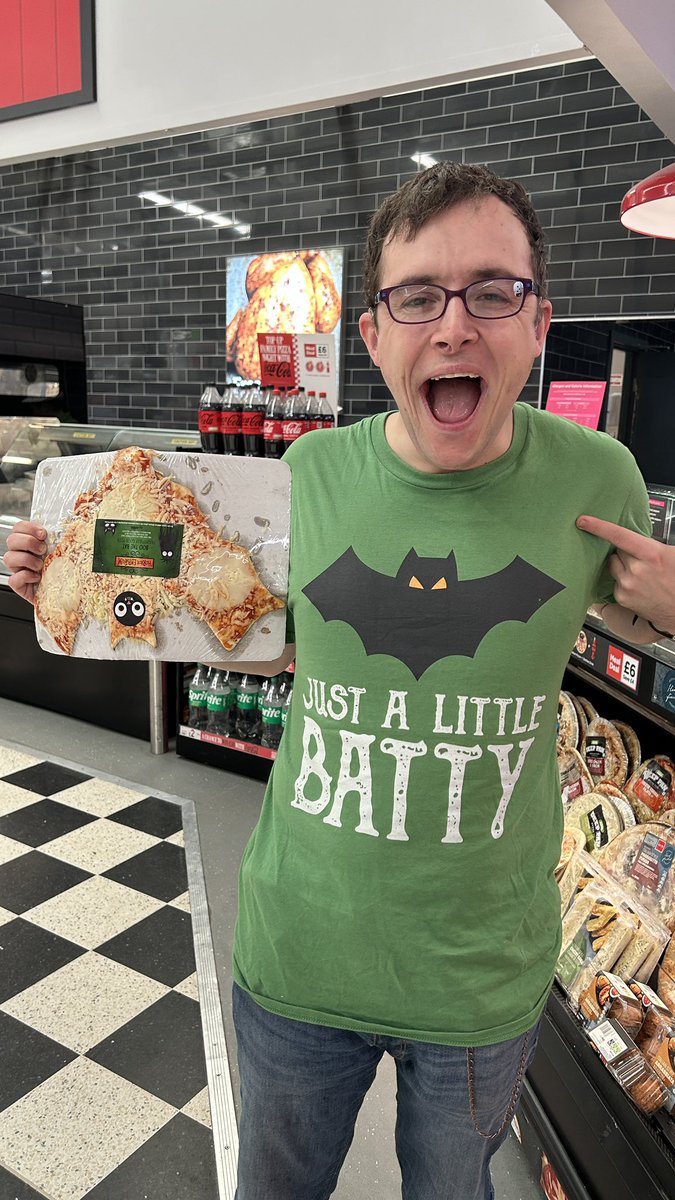 This very happy special extremely amazing special needs deaf autistic batty young man is very extra happy with <a href="/asda/">Asda</a> <a href="/AsdaServiceTeam/">Asda Service Team</a> for the fantastic job and they got the favourite pizza of mine is back! 🦇🦇🦇🦇🦇🦇🦇🦇🦇🦇🦇🦇🦇
