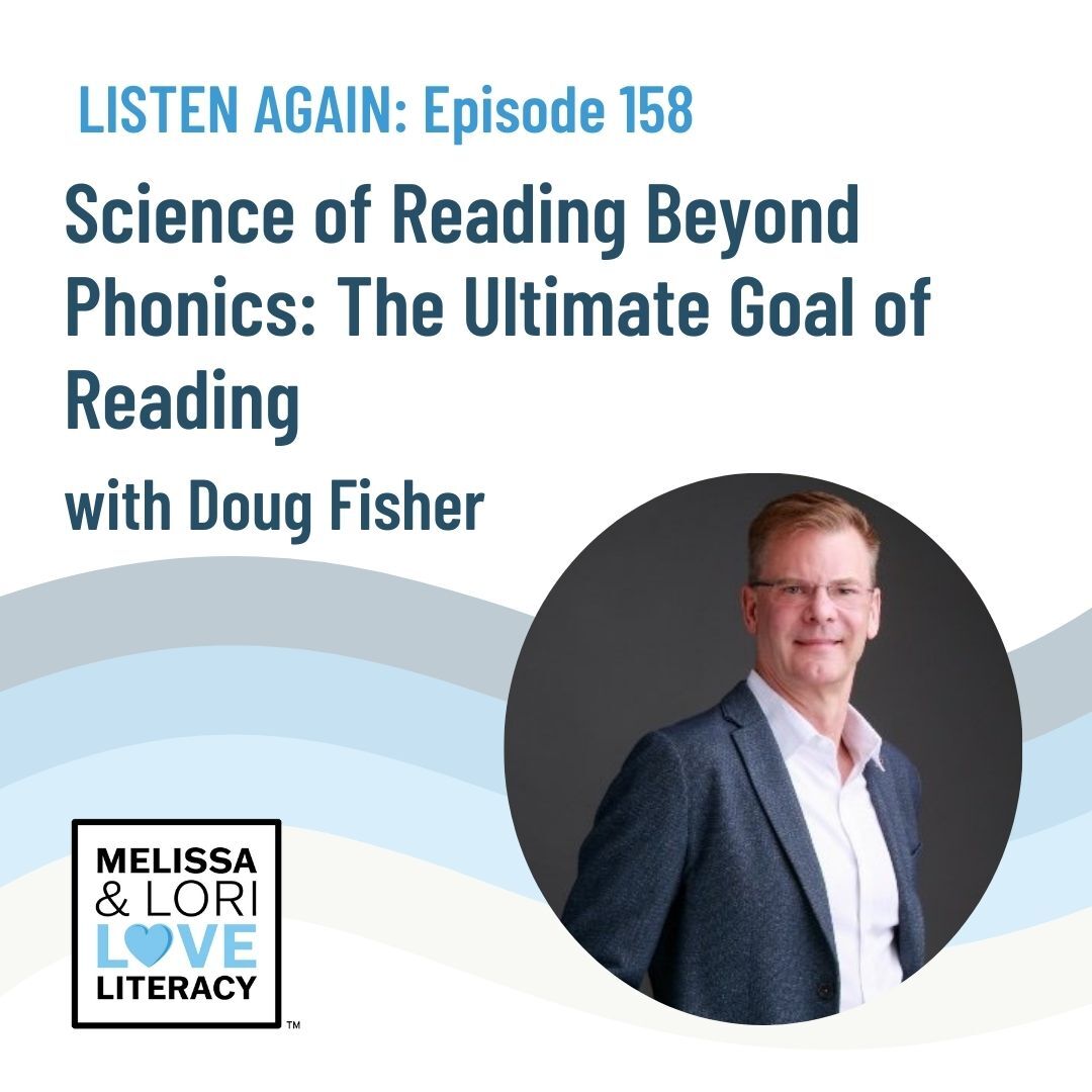 Think Comprehension is the ULTIMATE Goal of Reading? 🥅  Think AGAIN! 🧠 
In today's episode, Doug Fisher helps us think differently about comprehension and shares tips and tricks for teaching comprehension along the way! 💙

🎧 literacypodcast.com/podcast