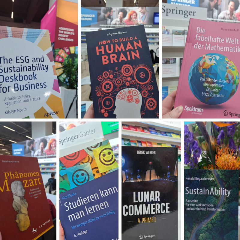 For the October edition of #BooksInspired, we’re once again excited to roll out the red carpet for a selection of titles featured at the Springer Nature booth at Frankfurt Book Fair. We’re proud to showcase the broad range our publications and imprints cover. 

#FBM24