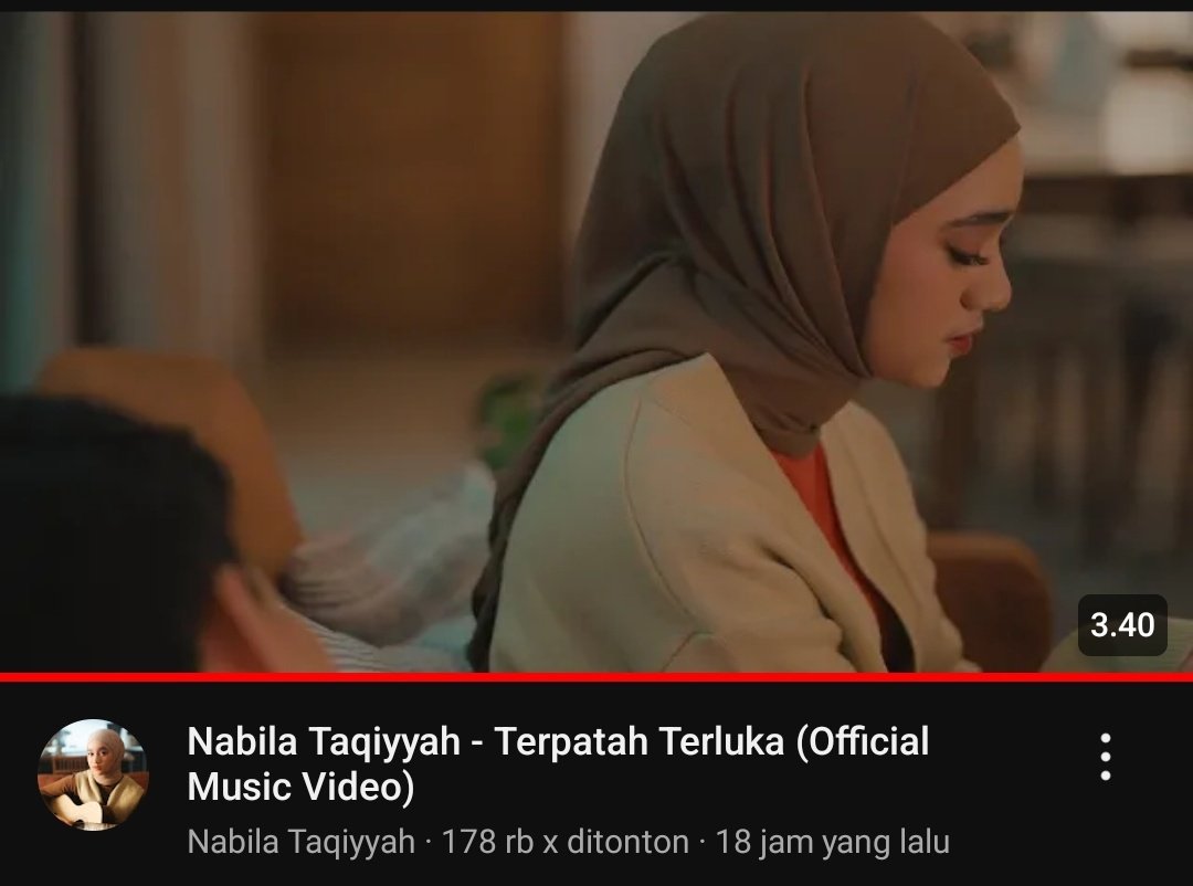 panalteam's tweet photo. [TERKA UPDATE]

Yayyy ! Alhamdulillah MV TERPATAH TERLUKA tembus trending umum dengan posisi 7 dan posisi 11 trending musik dengan jumlah views 170K++ 🥺😭😍

Makin semangat untuk pucukin gaksi gess ?! GASSSS 🚀🚀

#TerpatahTerluka
#4thSingleNabila
#NabilaTaqiyyah https://t.co/5nKNazvlmA