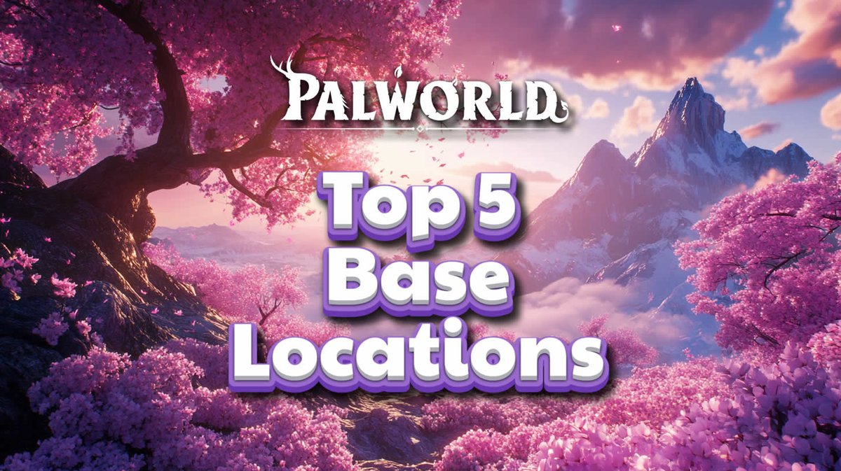 byteboxmediauk's tweet image. Discover the Best 5 Palworld Base Locations - gamelaunchercreator.com/best-palworld-… #Palworld #palworldgame #PalworldTips #palworldbaselocations