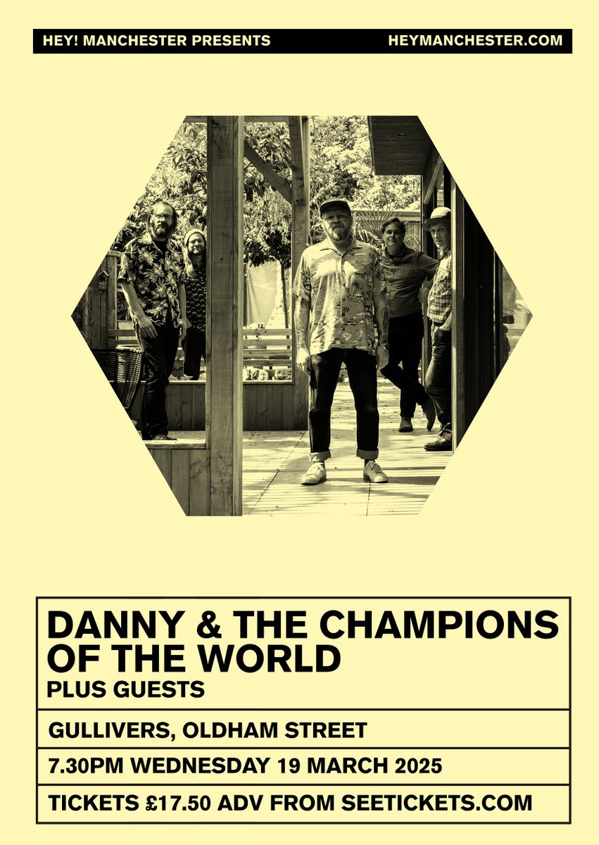 Hey! Manchester (@heymanchester) on Twitter photo OUT NOW: <a href="/Dannythechamp/">Danny the Champ</a>'s new album You Are Not A Stranger Here is out today via <a href="/LooseMusic/">Loose Music</a> - buy/stream it now: dcw.lnk.to/yanash Then catch the band live at <a href="/gulliverspub/">Gullivers</a> on Wed 19 Mar: heymanchester.com/danny-the-cham… OUT NOW: <a href="/Dannythechamp/">Danny the Champ</a>'s new album You Are Not A Stranger Here is out today via <a href="/LooseMusic/">Loose Music</a> - buy/stream it now: dcw.lnk.to/yanash Then catch the band live at <a href="/gulliverspub/">Gullivers</a> on Wed 19 Mar: heymanchester.com/danny-the-cham…