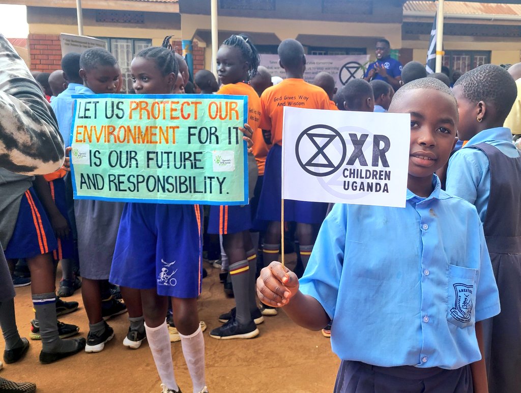 XRChildren's tweet photo. Empower Today, Secure Tomorrow. Let's unite to protect our environment, for our future depends on it. Every small action is a step towards a sustainable future. #ExtinctionRebellion
@GreatXrug @xruganda  @LilHandsGoGreen @JosephMasembe1  @ExtinctionR https://t.co/ZpUFQZHQVQ