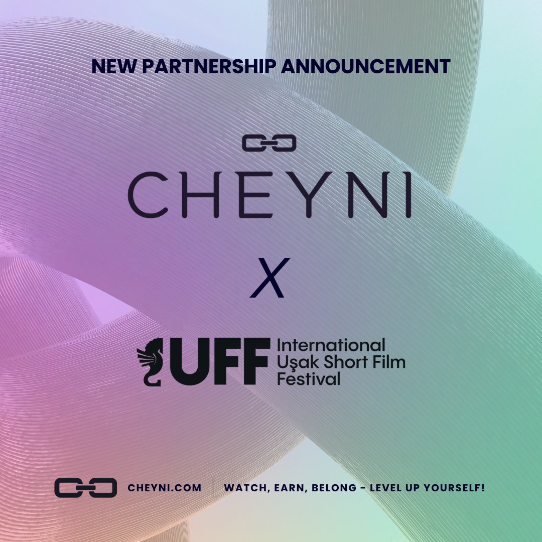 cheyni_io's tweet photo. ๐ Weโre excited to announce our partnership with the Usak International Short Film Festival! ๐ฌ
This collaboration will enhance CHEYNI's content library, bringing you more amazing films to enjoy. Stay tuned for exciting updates!
#CHEYNI #UsakFilmFestival #WatchAndEarn https://t.co/eN4pMzvA5U