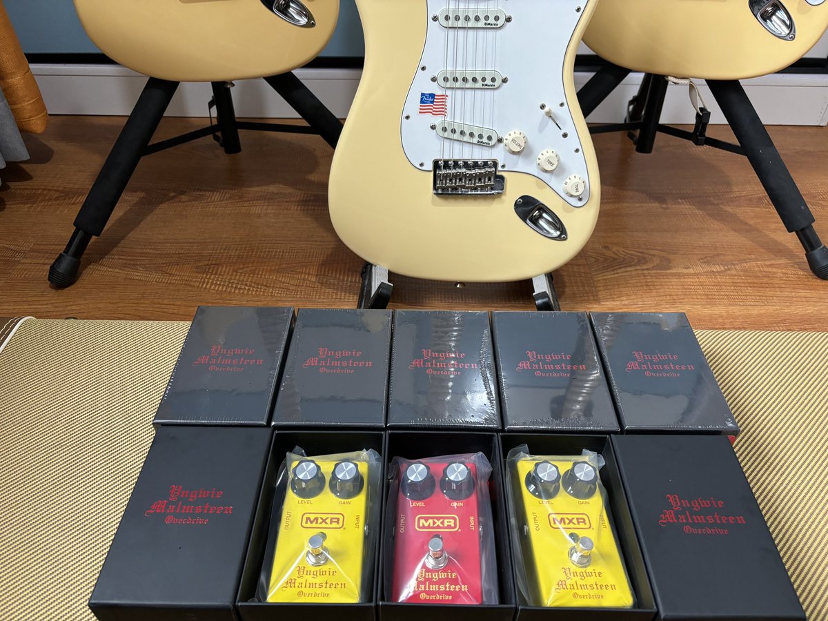 DODYJM308's tweet image. Yngwie Malmsteen Fender MXR YJM308 #yngwie #yngwiemalmsteen #fender #mxr @OfficialYJM