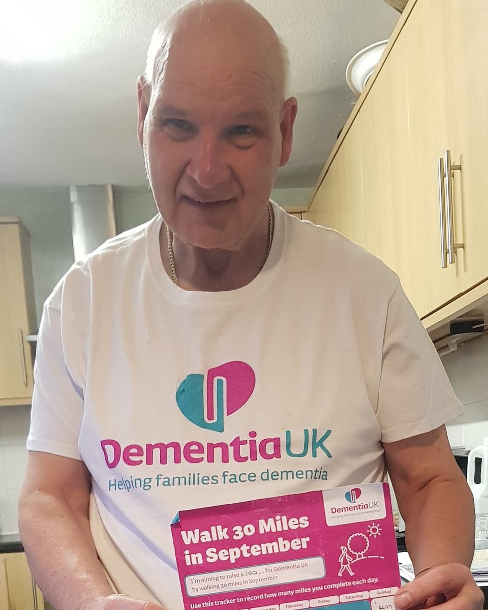 Creative Support (@crtvspprt) on Twitter photo “I like to raise money for different charities. I have always enjoyed helping people, and I’ll carry on helping people." - Paul
Paul in Calderdale walked 82 miles in September to raise money for <a href="/DementiaUK/">Dementia UK</a>
What an incredible achievement. Well done, Paul!🌟 “I like to raise money for different charities. I have always enjoyed helping people, and I’ll carry on helping people." - Paul
Paul in Calderdale walked 82 miles in September to raise money for <a href="/DementiaUK/">Dementia UK</a>
What an incredible achievement. Well done, Paul!🌟